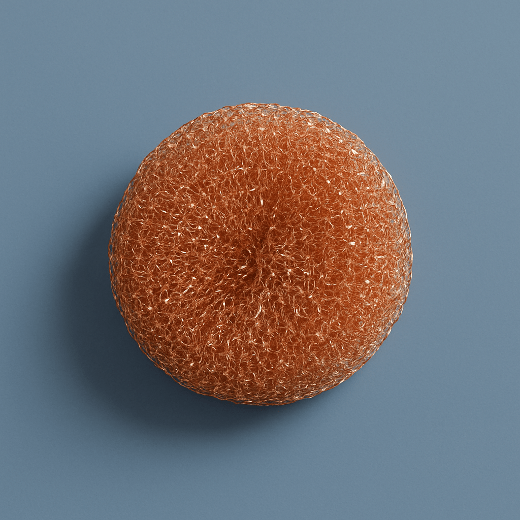 Pure Copper Scrubbing Pad - Pot & Pan Scrubber
