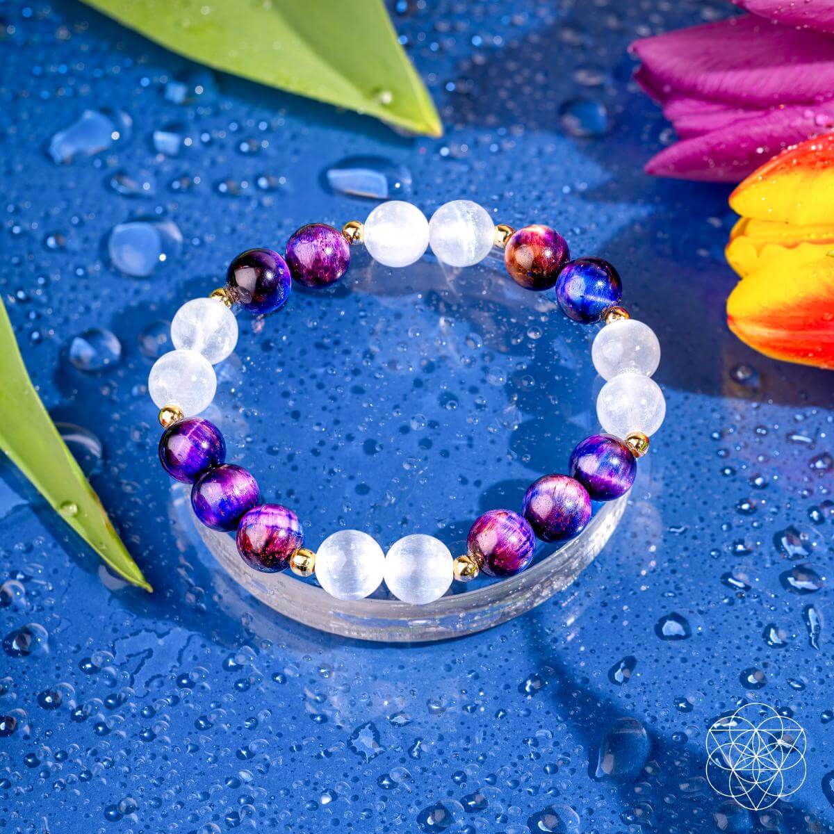 Cosmic Energy Amplifier - Galaxy Tiger’s Eye Bracelet - Pileggi on the Square Salon Powered by Gatto Salon Group
