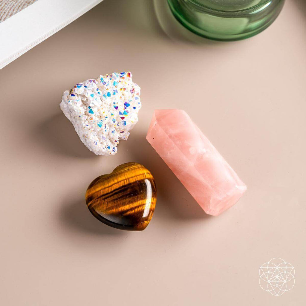 Crystal Fridge Magnets - Trio of Protection & Comfort - Pileggi on the Square Salon Powered by Gatto Salon Group