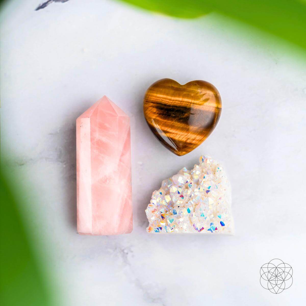 Crystal Fridge Magnets - Trio of Protection & Comfort - Pileggi on the Square Salon Powered by Gatto Salon Group