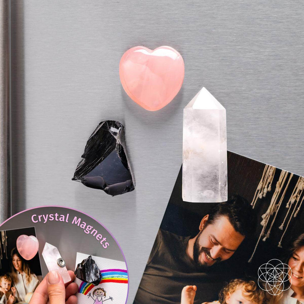 Crystal Guardian Magnets - Trio of Peace & Protection - Pileggi on the Square Salon Powered by Gatto Salon Group