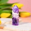 Cycle Breaker - Chevron Amethyst Point of Transformation - Pileggi on the Square Salon Powered by Gatto Salon Group