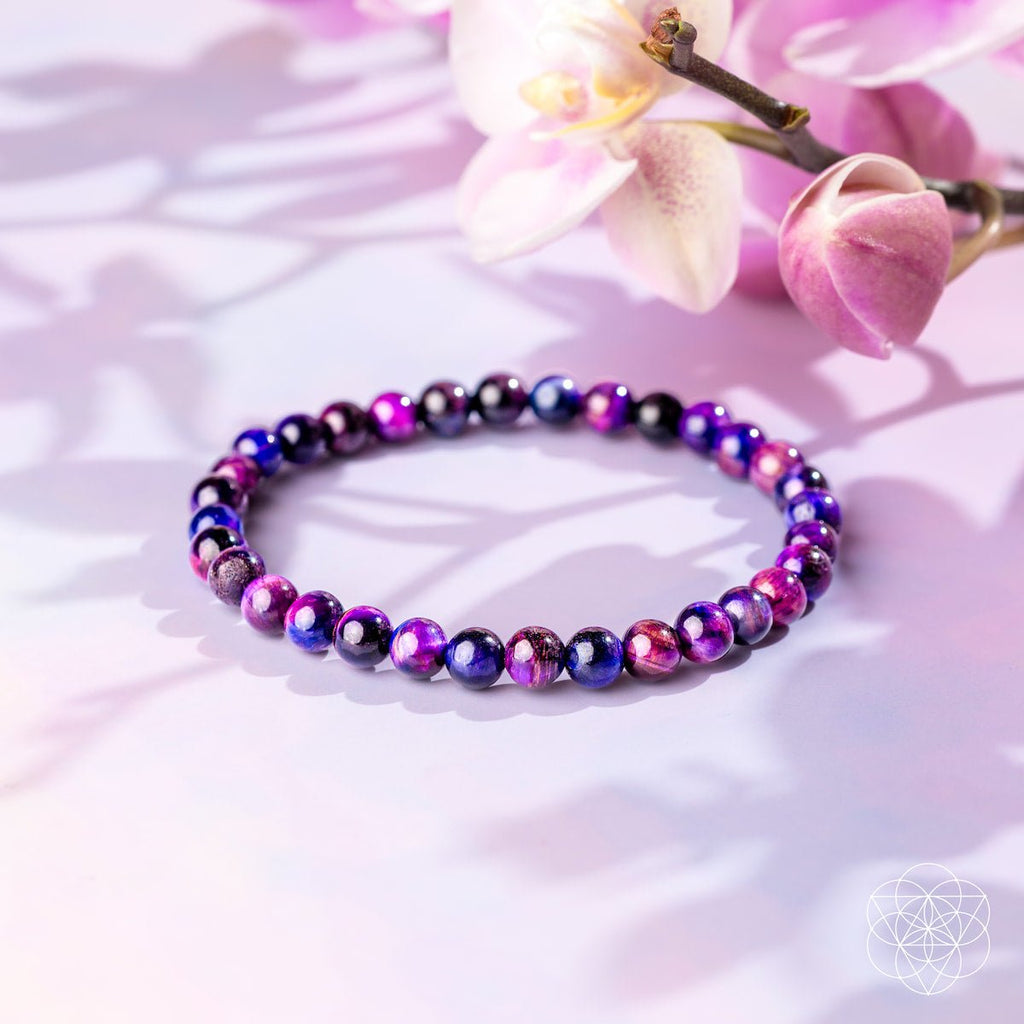 Destiny Activator - All - Galaxy Tiger’s Eye Bracelet | 6mm - Pileggi on the Square Salon Powered by Gatto Salon Group