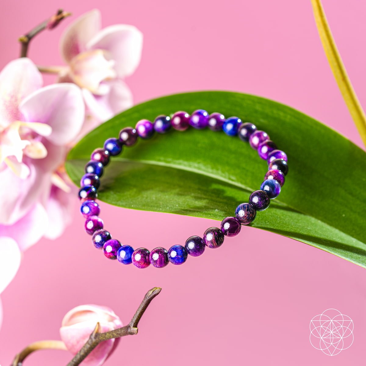Destiny Activator - All - Galaxy Tiger’s Eye Bracelet | 6mm - Pileggi on the Square Salon Powered by Gatto Salon Group