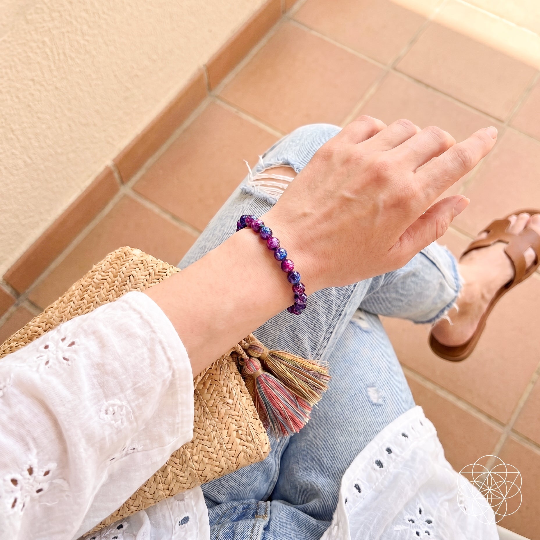 Destiny Activator - All - Galaxy Tiger’s Eye Bracelet | 6mm - Pileggi on the Square Salon Powered by Gatto Salon Group