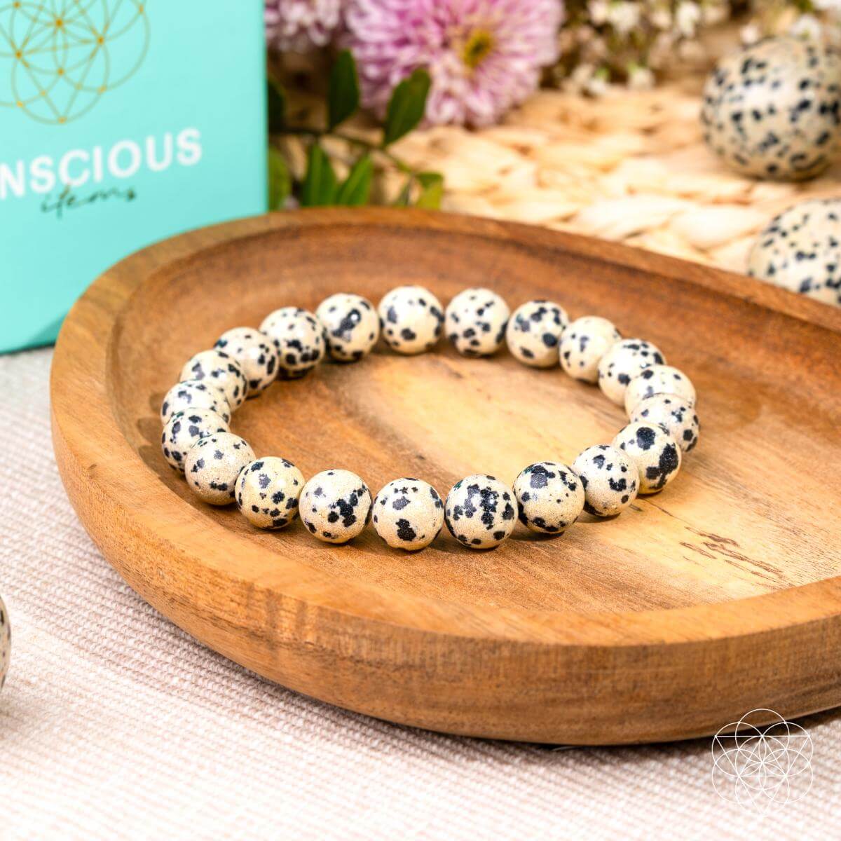Emotional Detox - Dalmatian Jasper Bracelet - Pileggi on the Square Salon Powered by Gatto Salon Group