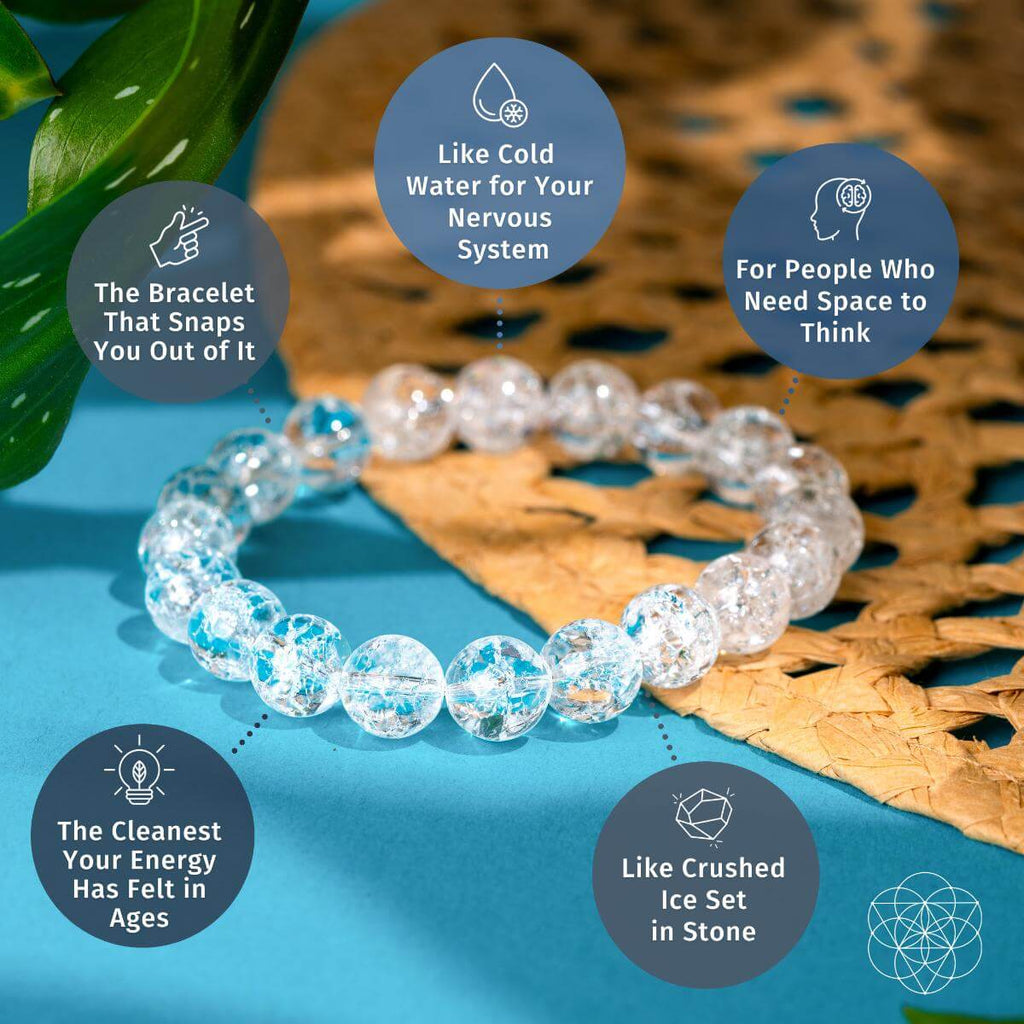 Emotional Ice Bath – The Ice Quartz Bracelet - Pileggi on the Square Salon Powered by Gatto Salon Group