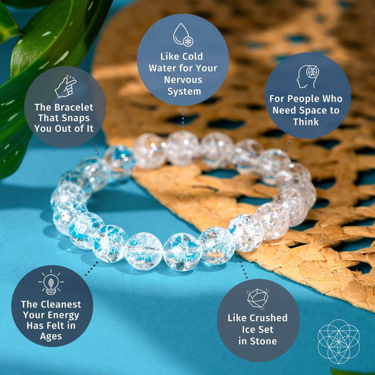 Emotional Ice Bath – The Ice Quartz Bracelet - Pileggi on the Square Salon Powered by Gatto Salon Group