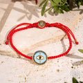 Evil Eye Guardian - Four - Strand Red String Bracelet - Pileggi on the Square Salon Powered by Gatto Salon Group