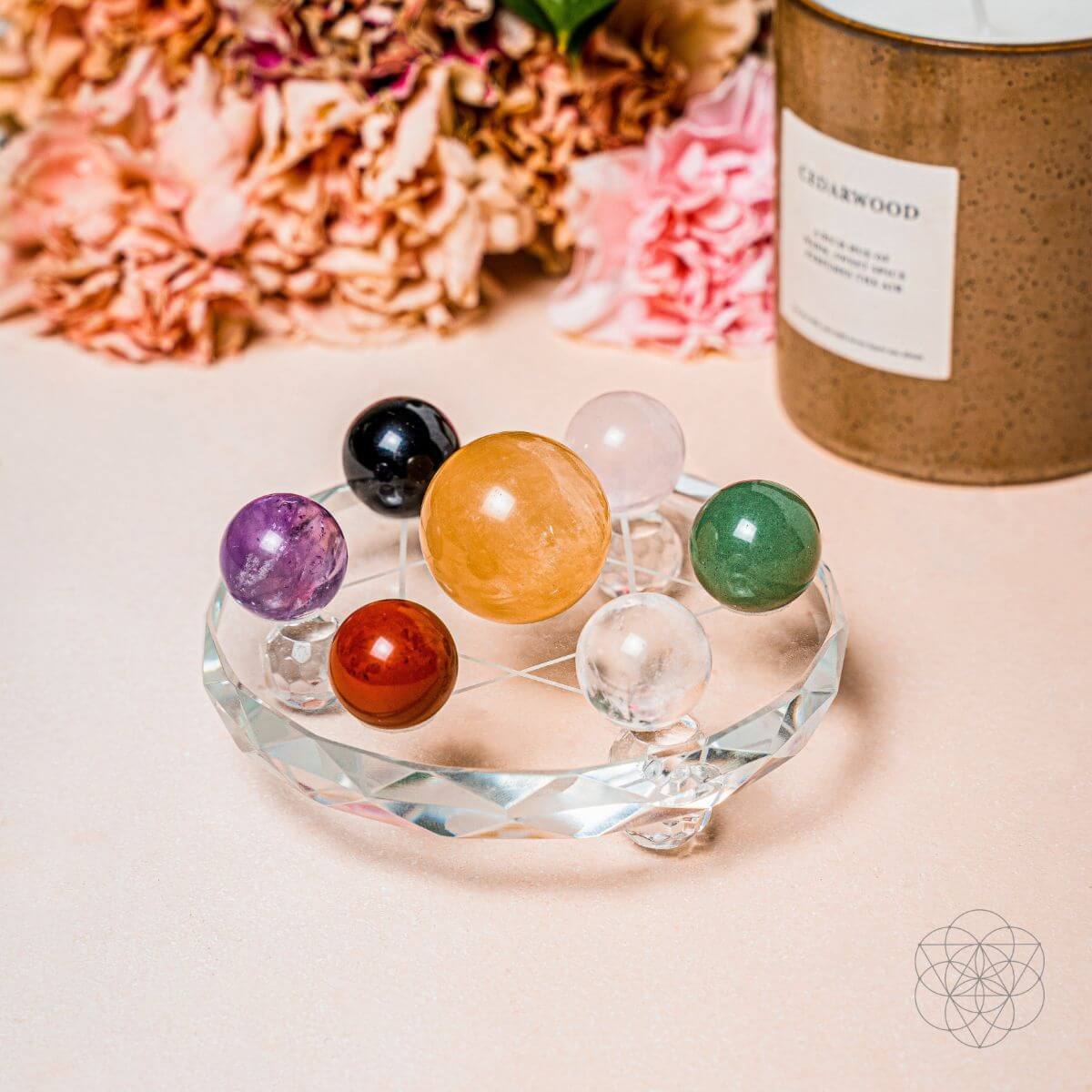 Feng Shui Crystal Ball Set - Pileggi on the Square Salon Powered by Gatto Salon Group