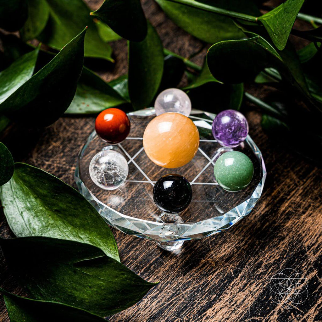 Feng Shui Crystal Ball Set - Pileggi on the Square Salon Powered by Gatto Salon Group