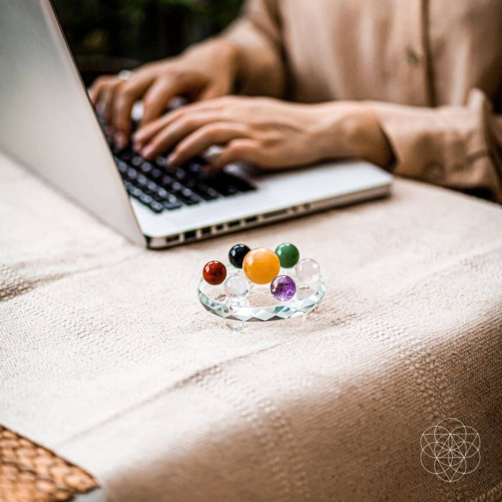 Feng Shui Crystal Ball Set - Pileggi on the Square Salon Powered by Gatto Salon Group