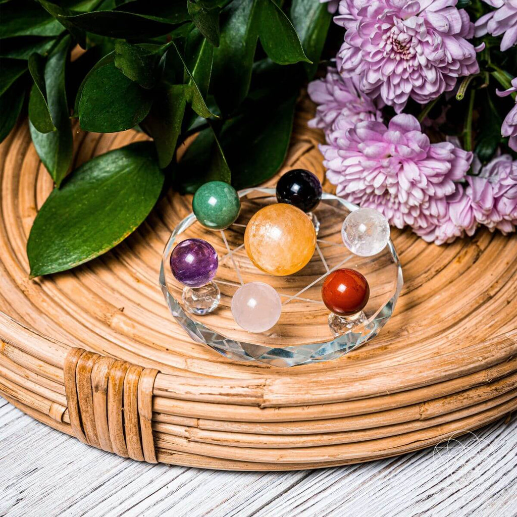 Feng Shui Crystal Ball Set - Pileggi on the Square Salon Powered by Gatto Salon Group