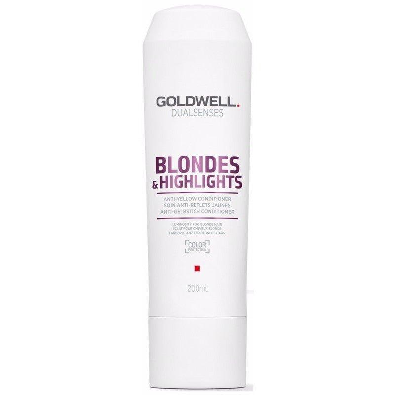 Goldwell DualSenses Blonde & Highlights Anti - Yellow Conditioner - Pileggi on the Square Salon Powered by Gatto Salon Group