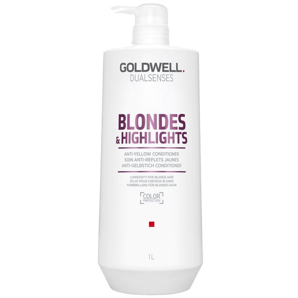 Goldwell DualSenses Blonde & Highlights Anti - Yellow Conditioner - Pileggi on the Square Salon Powered by Gatto Salon Group