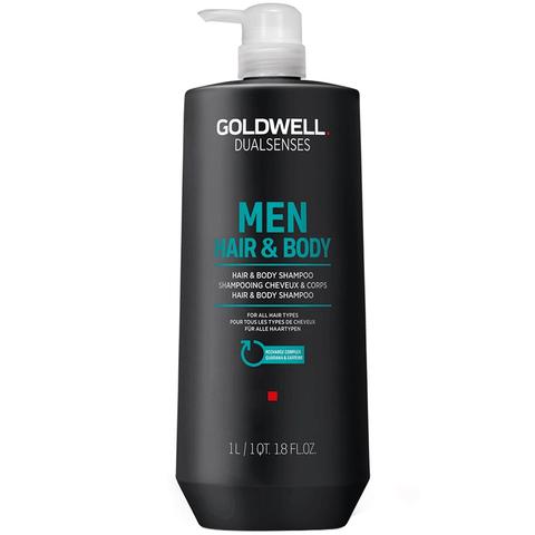 Goldwell DualSenses Men Hair & Body Shampoo - Pileggi on the Square Salon Powered by Gatto Salon Group