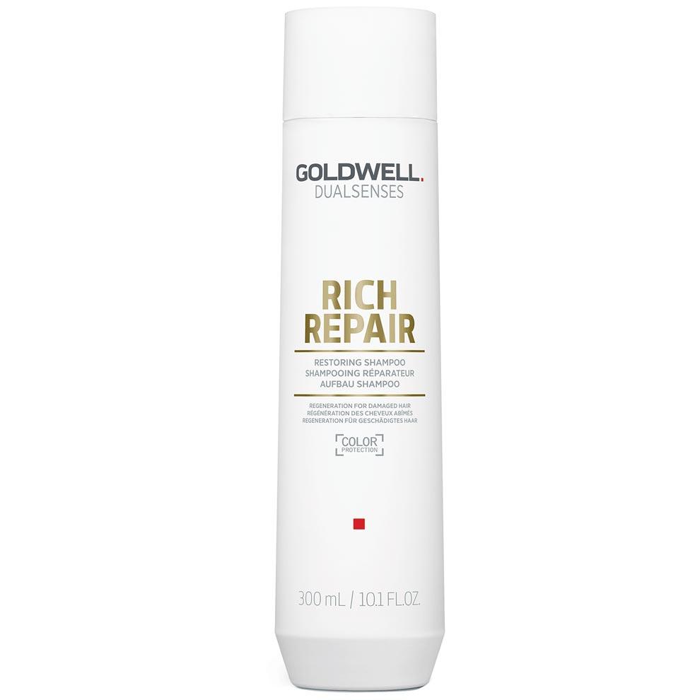 Goldwell DualSenses Rich Repair Restoring Shampoo - Pileggi on the Square Salon Powered by Gatto Salon Group