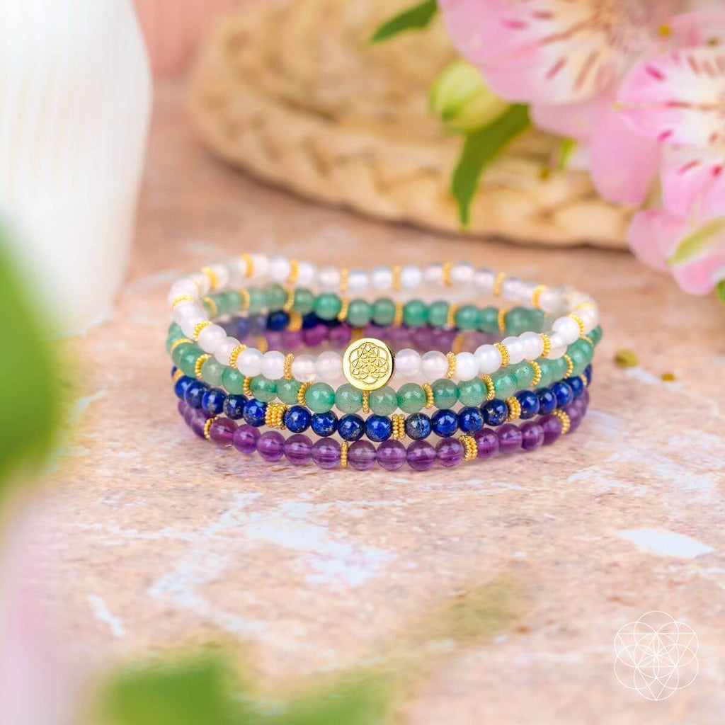 Good Karma Bracelet Set of Luck & Success Pack of 4 - Pileggi on the Square Salon Powered by Gatto Salon Group