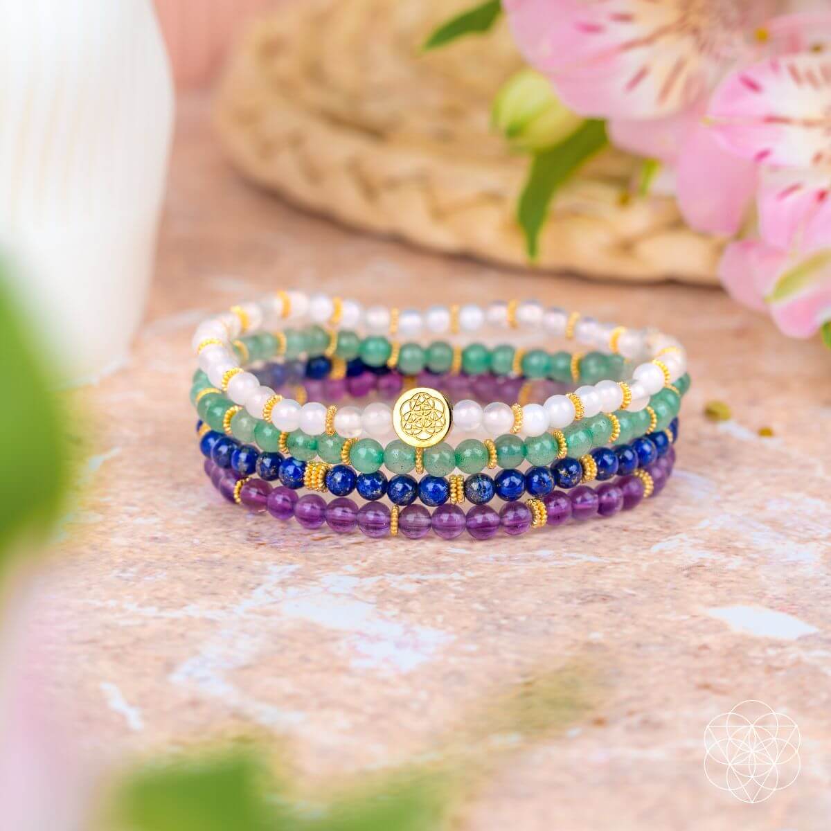 Good Karma Bracelet Set of Luck & Success Pack of 4 - Pileggi on the Square Salon Powered by Gatto Salon Group