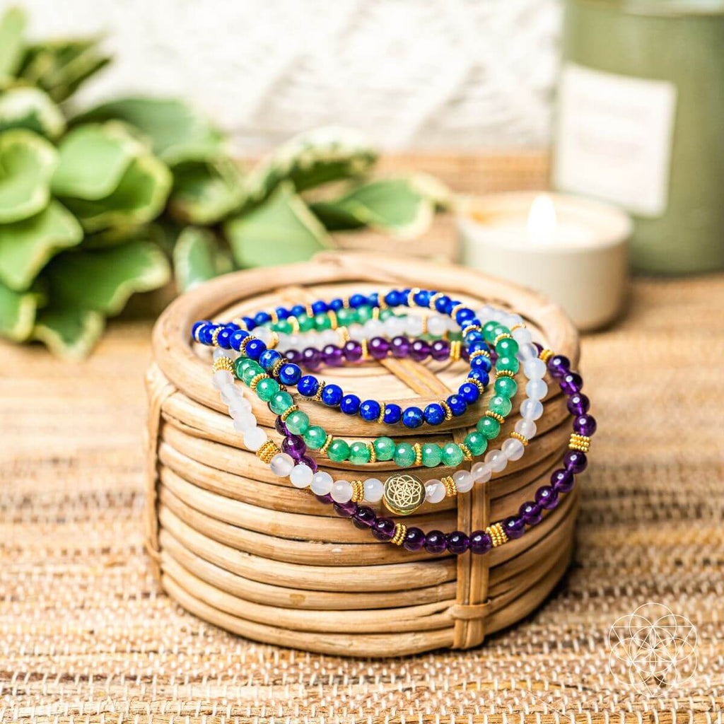Good Karma Bracelet Set of Luck & Success Pack of 4 - Pileggi on the Square Salon Powered by Gatto Salon Group