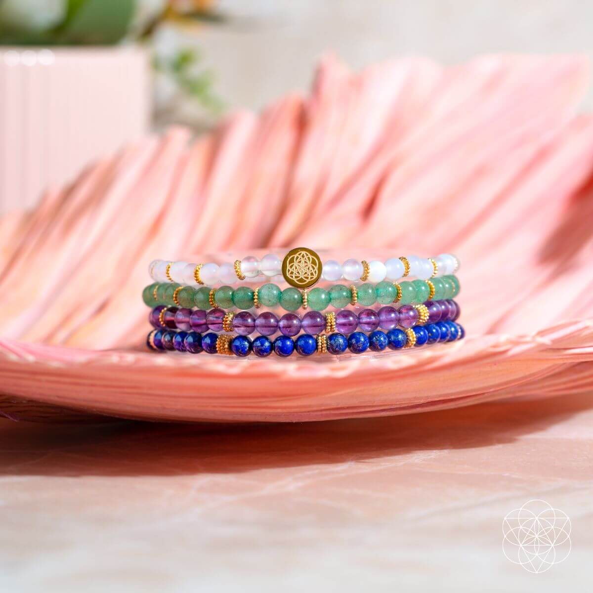 Good Karma Bracelet Set of Luck & Success Pack of 4 - Pileggi on the Square Salon Powered by Gatto Salon Group