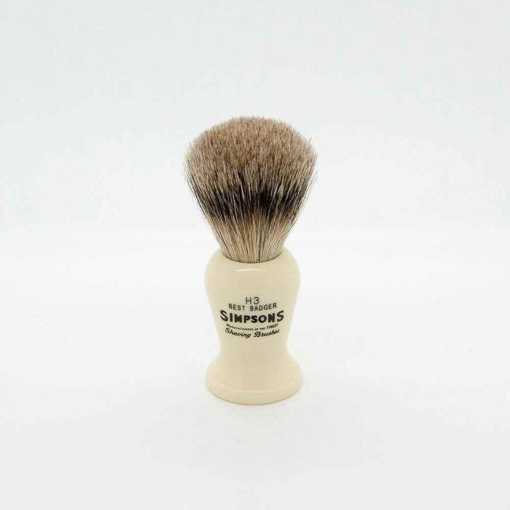 Simpsons Harvard H3 Best Badger Shaving Brush