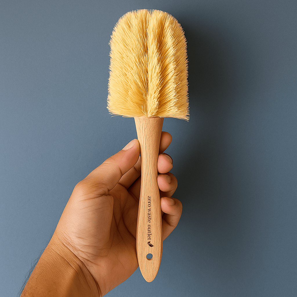 Half Dome Beechwood Dish Brush
