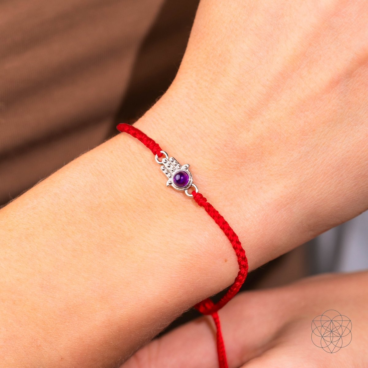 Hamsa Hand of Protection - Four - Strand Red String Bracelet - Pileggi on the Square Salon Powered by Gatto Salon Group