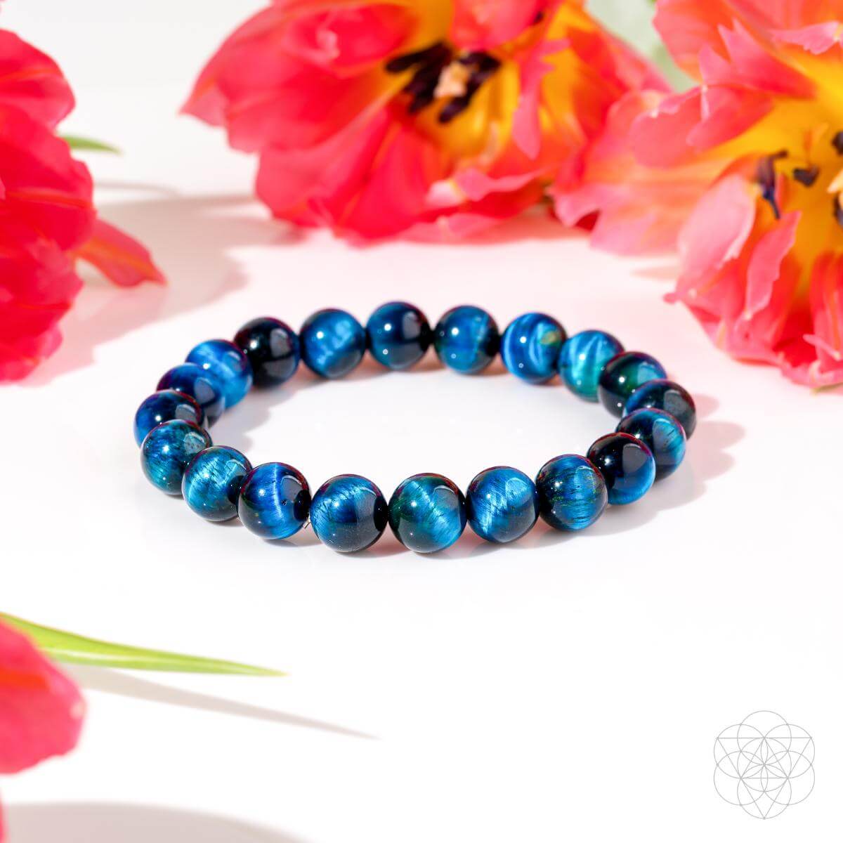 Hawk’s Focus – Royal Blue Tiger’s Eye Bracelet - Pileggi on the Square Salon Powered by Gatto Salon Group