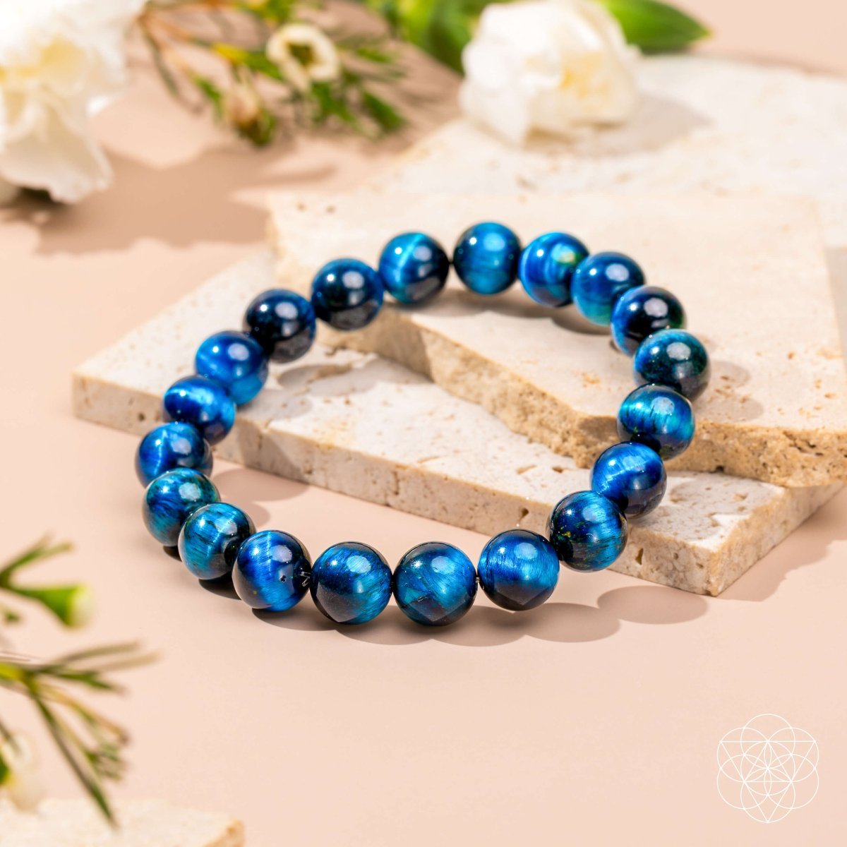 Hawk’s Focus – Royal Blue Tiger’s Eye Bracelet - Pileggi on the Square Salon Powered by Gatto Salon Group