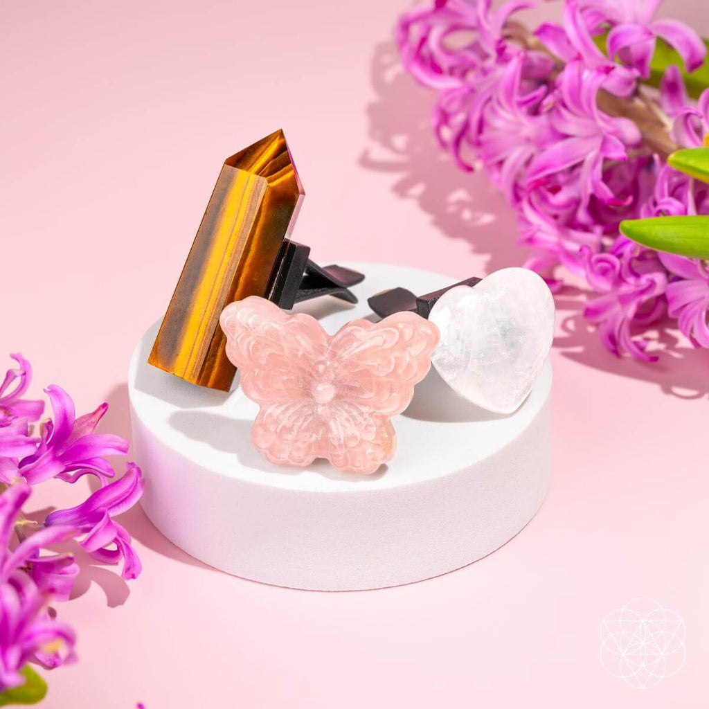 Healing Butterfly – Crystal Car Kit of Safety - Pileggi on the Square Salon Powered by Gatto Salon Group