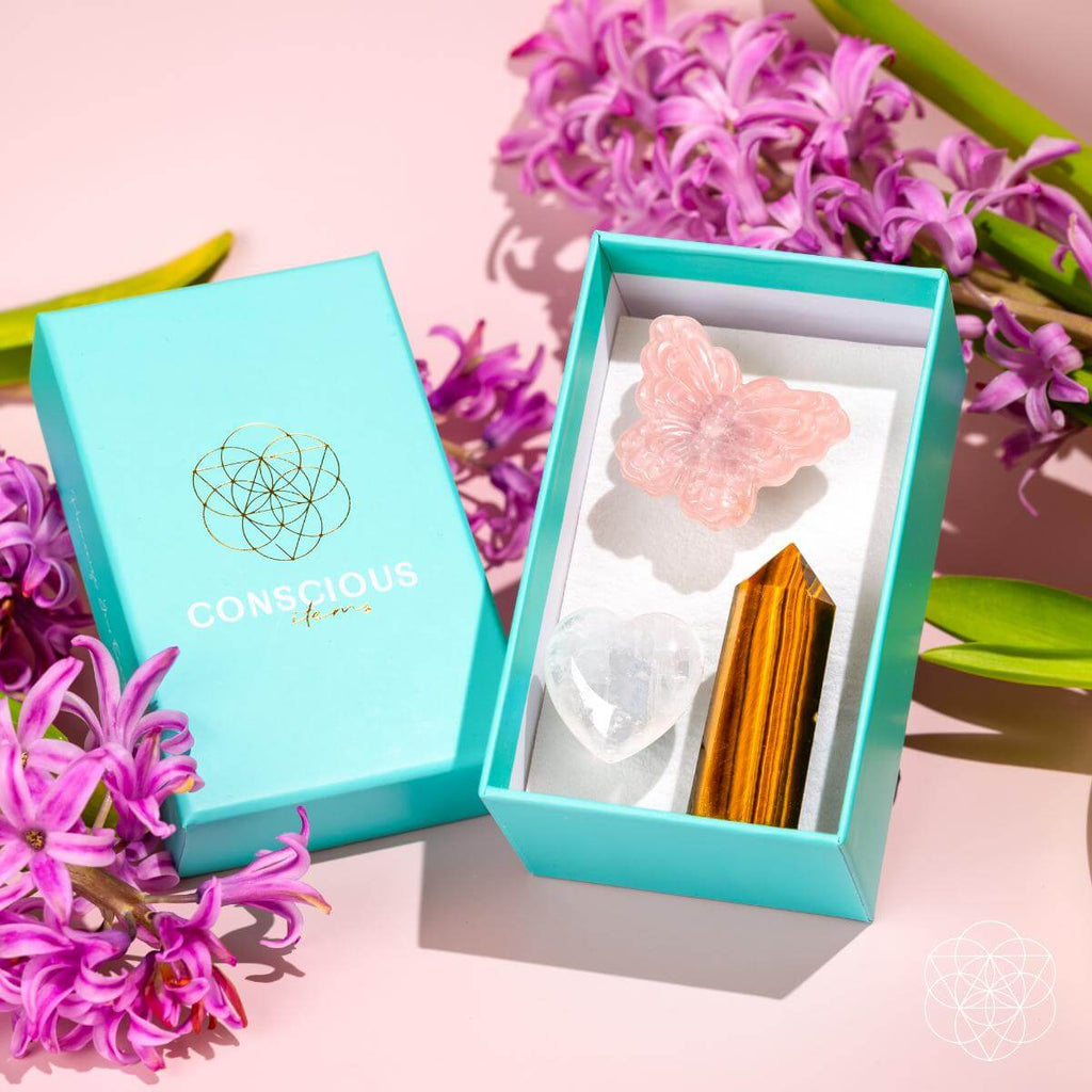 Healing Butterfly – Crystal Car Kit of Safety - Pileggi on the Square Salon Powered by Gatto Salon Group