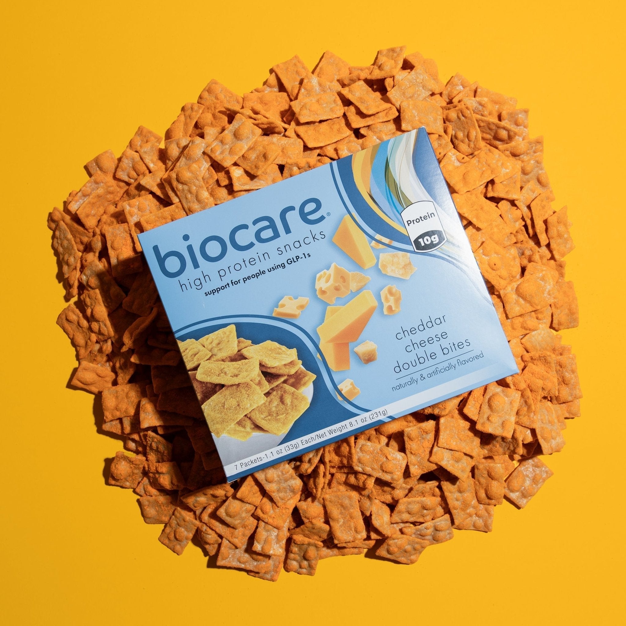 High Protein Cheddar Cheese Double Bites - Pileggi on the Square Salon Powered by Gatto Salon Group
