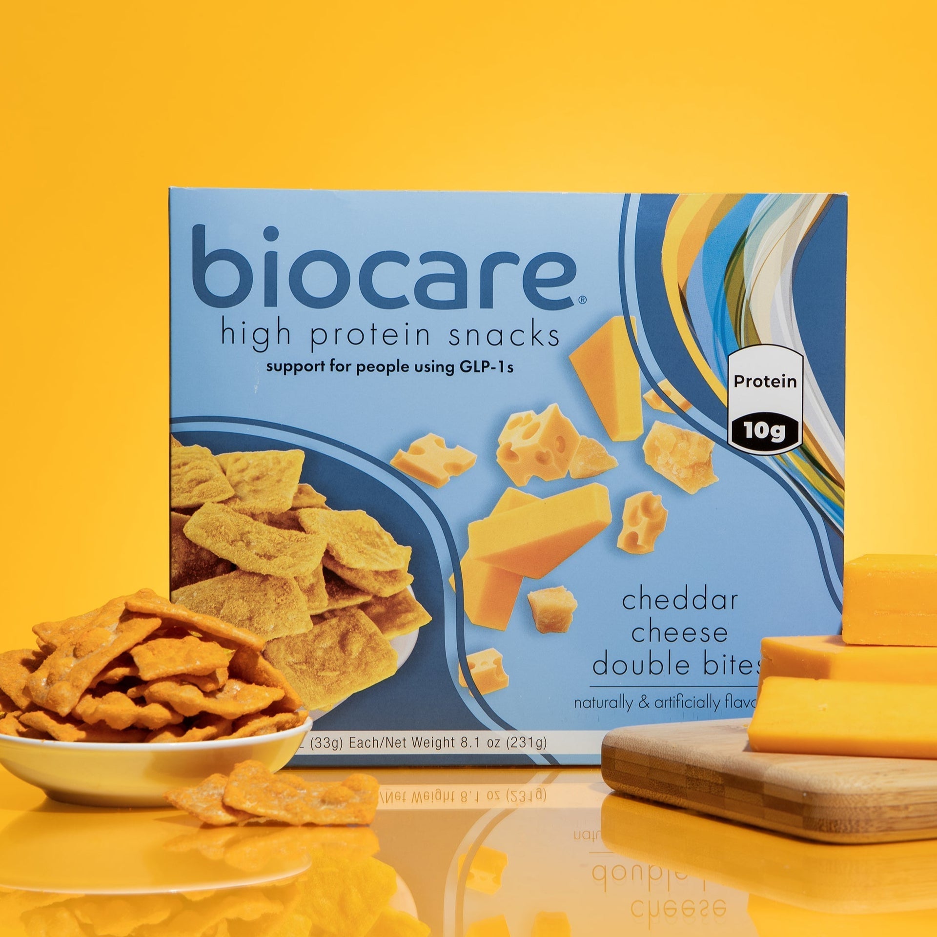 High Protein Cheddar Cheese Double Bites - Pileggi on the Square Salon Powered by Gatto Salon Group