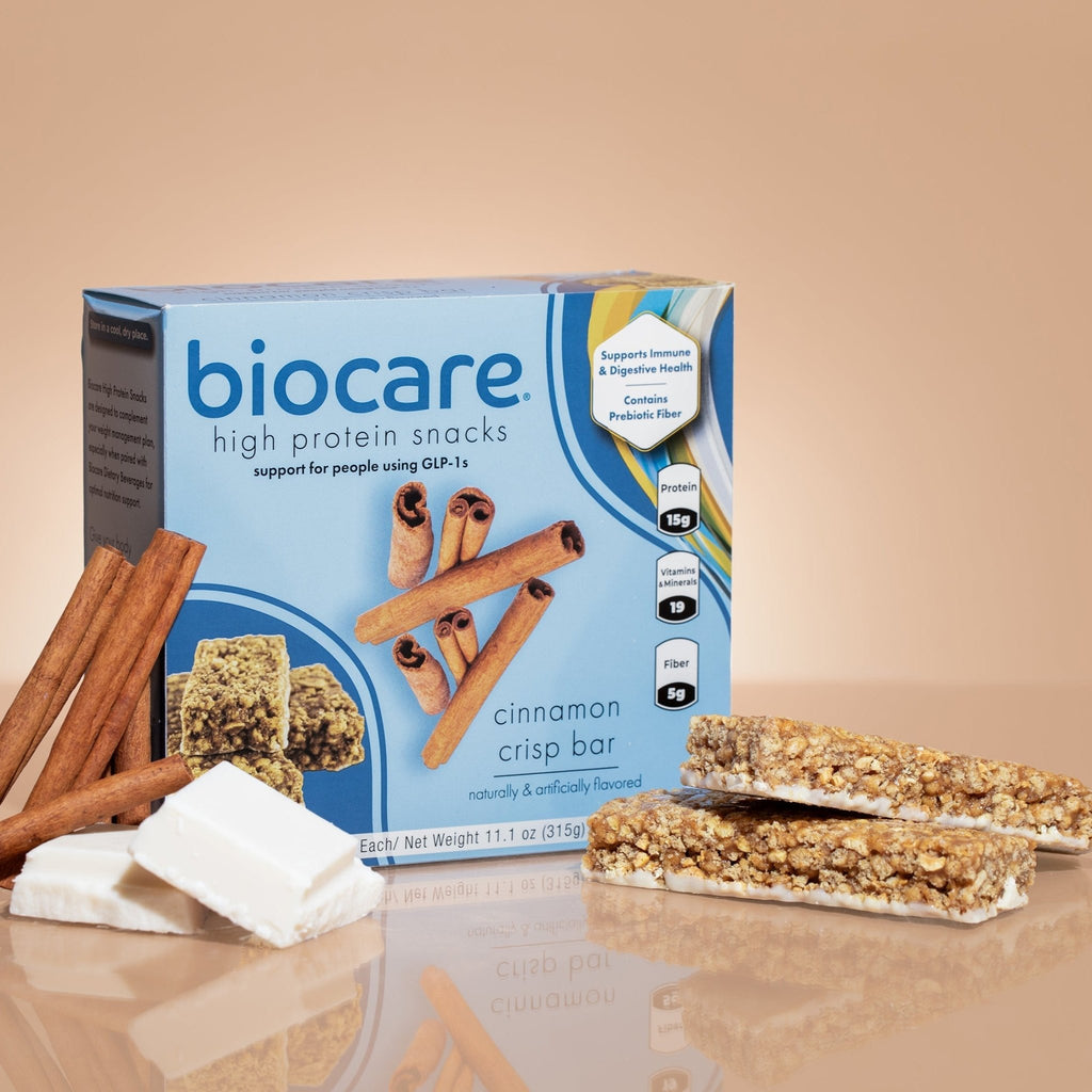 High Protein Cinnamon Crisp Bar - Pileggi on the Square Salon Powered by Gatto Salon Group