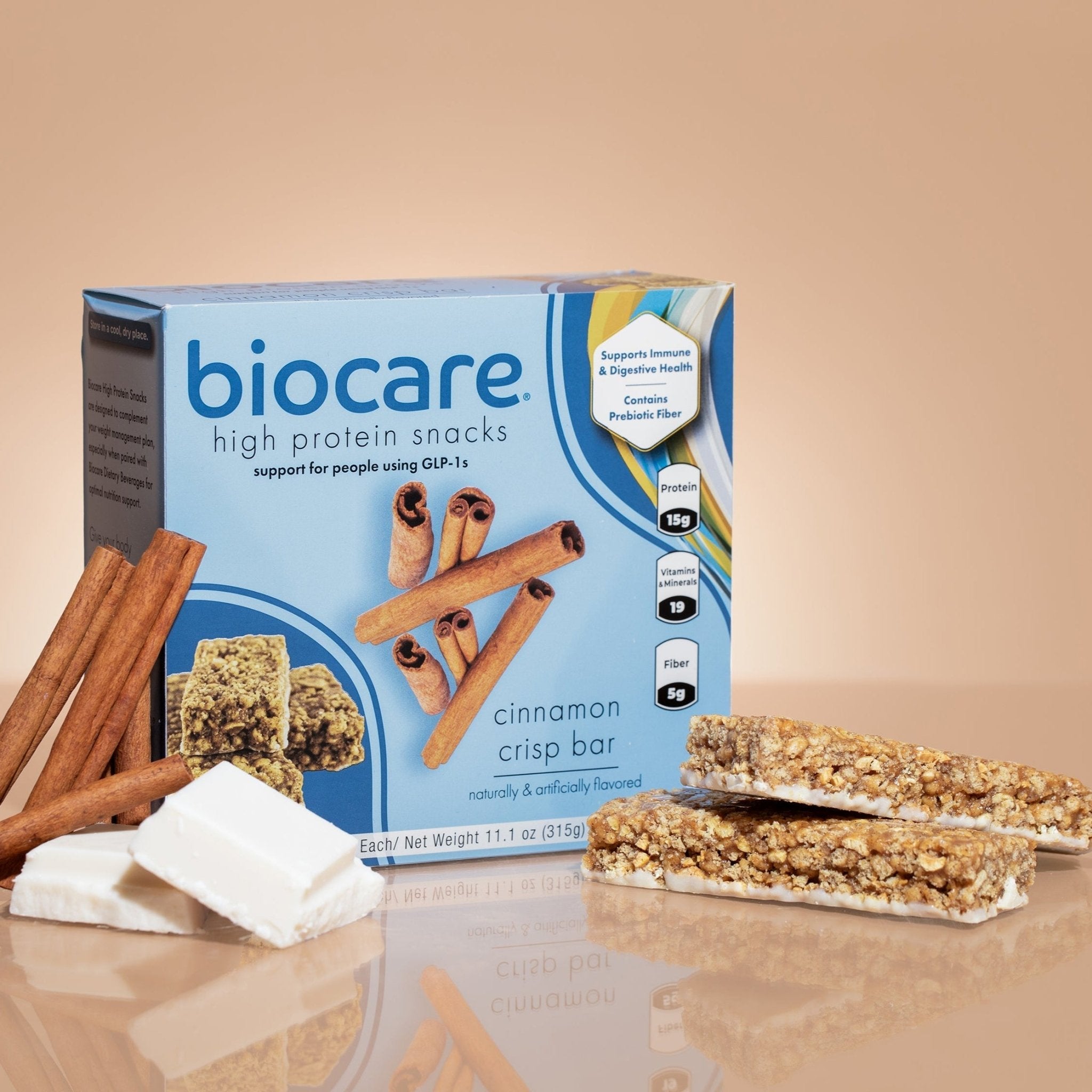 High Protein Cinnamon Crisp Bar - Pileggi on the Square Salon Powered by Gatto Salon Group