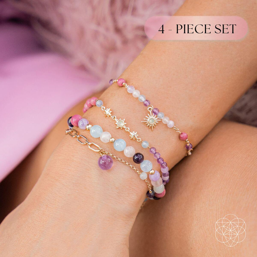 Holistic Healing - The Ultimate Bracelet Stack - Pileggi on the Square Salon Powered by Gatto Salon Group