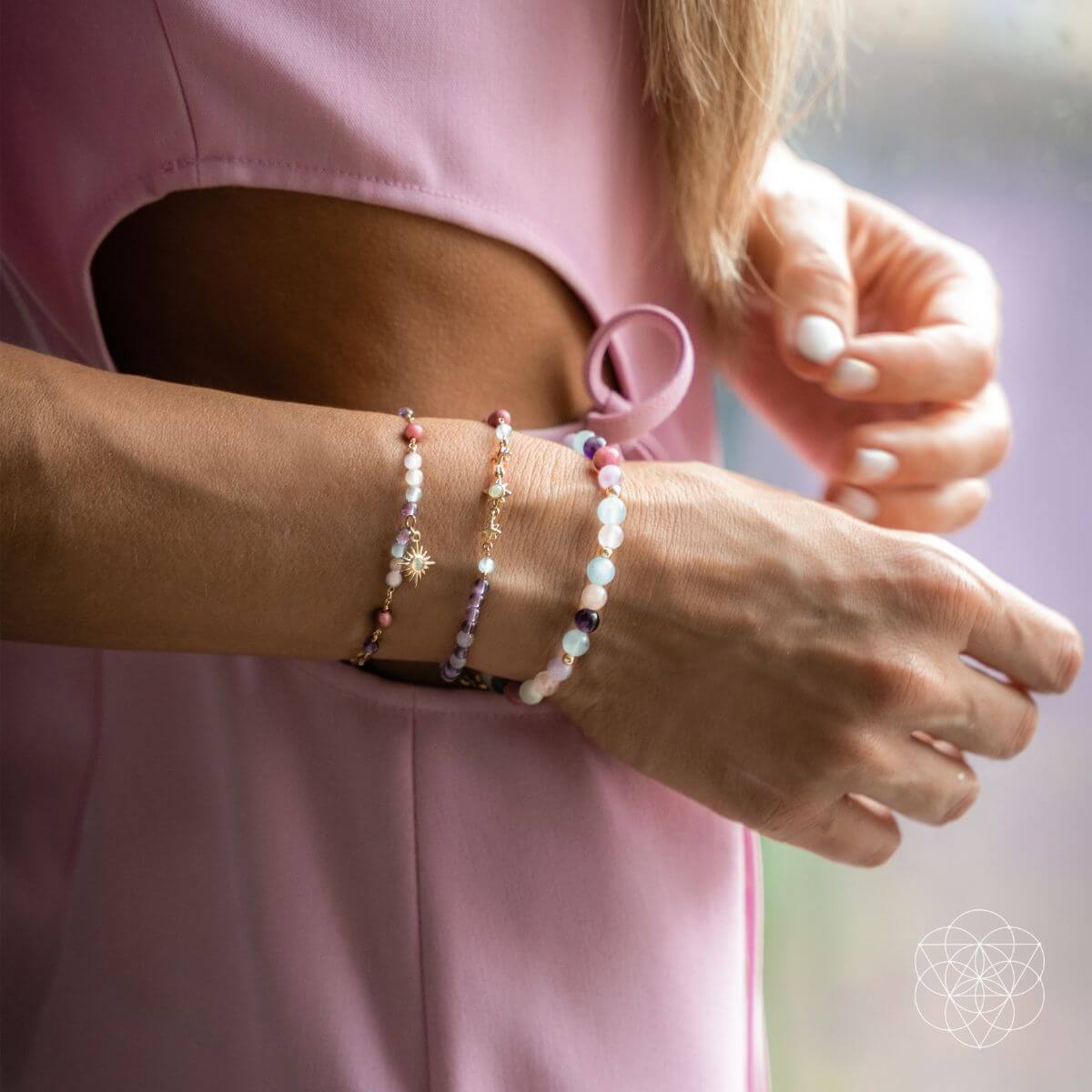 Holistic Healing - The Ultimate Bracelet Stack - Pileggi on the Square Salon Powered by Gatto Salon Group