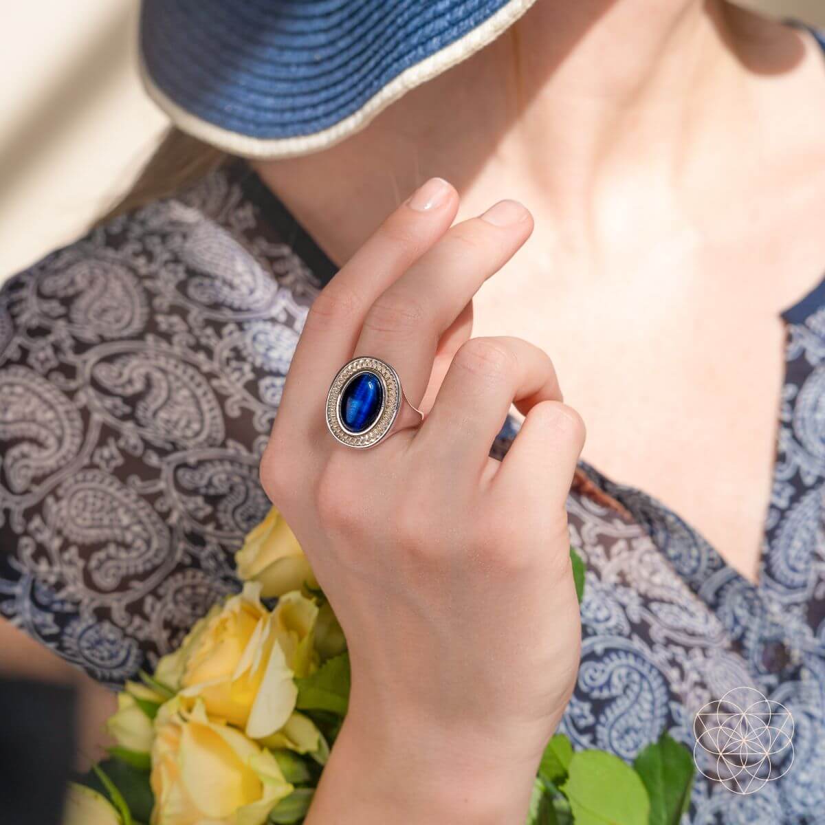 I Am Fearless: Dragon’s Eye Silver Ring of Protection - Pileggi on the Square Salon Powered by Gatto Salon Group