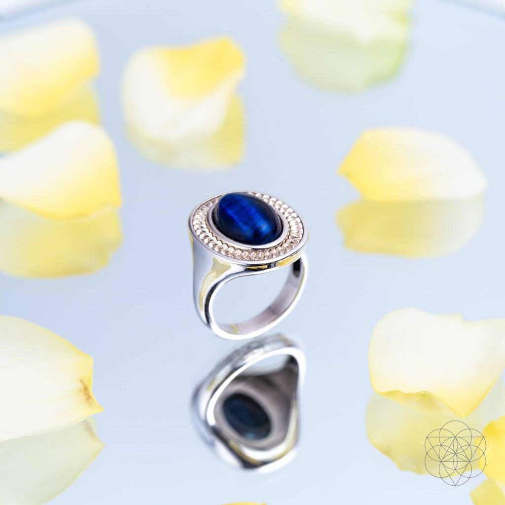 I Am Fearless: Dragon’s Eye Silver Ring of Protection - Pileggi on the Square Salon Powered by Gatto Salon Group