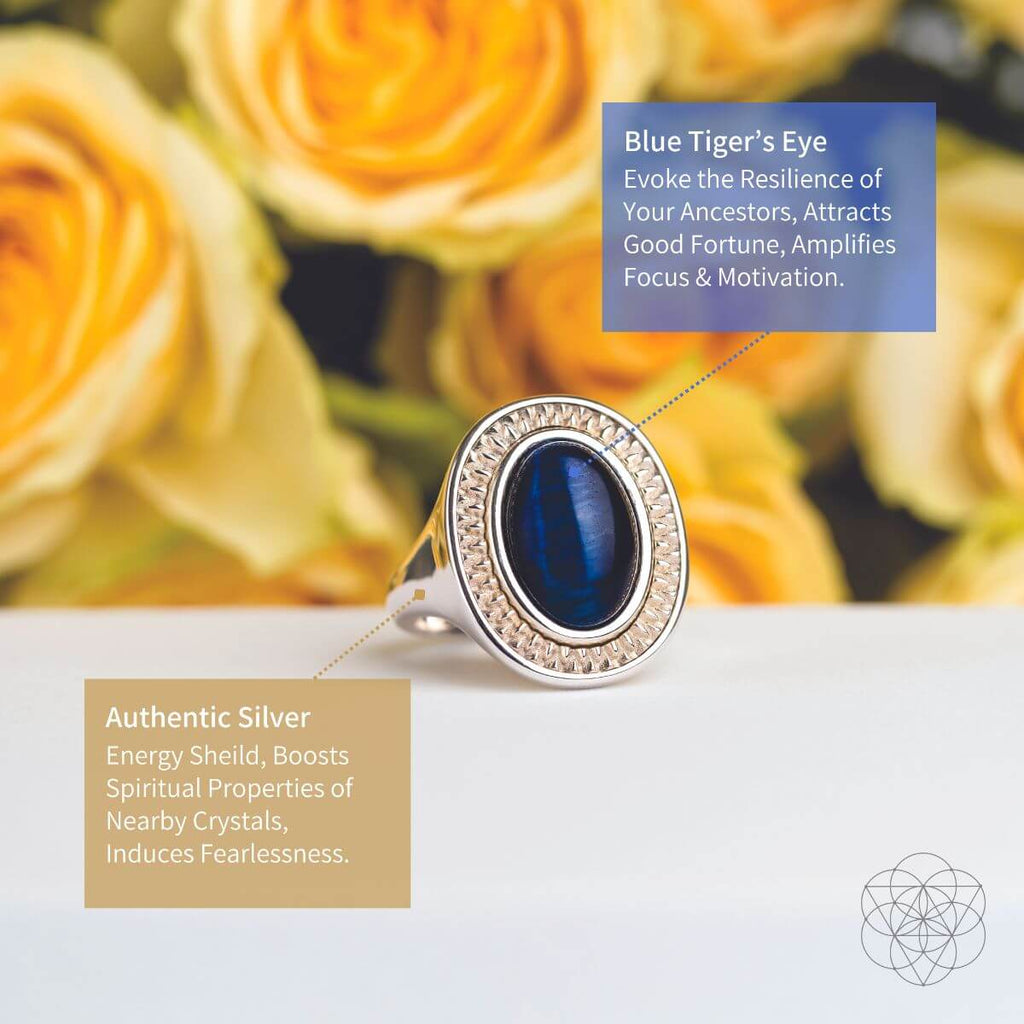I Am Fearless: Dragon’s Eye Silver Ring of Protection - Pileggi on the Square Salon Powered by Gatto Salon Group