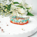 I Am Healthy: Mind, Body & Spirit Restoration Bracelet Pack of 4 - Pileggi on the Square Salon Powered by Gatto Salon Group