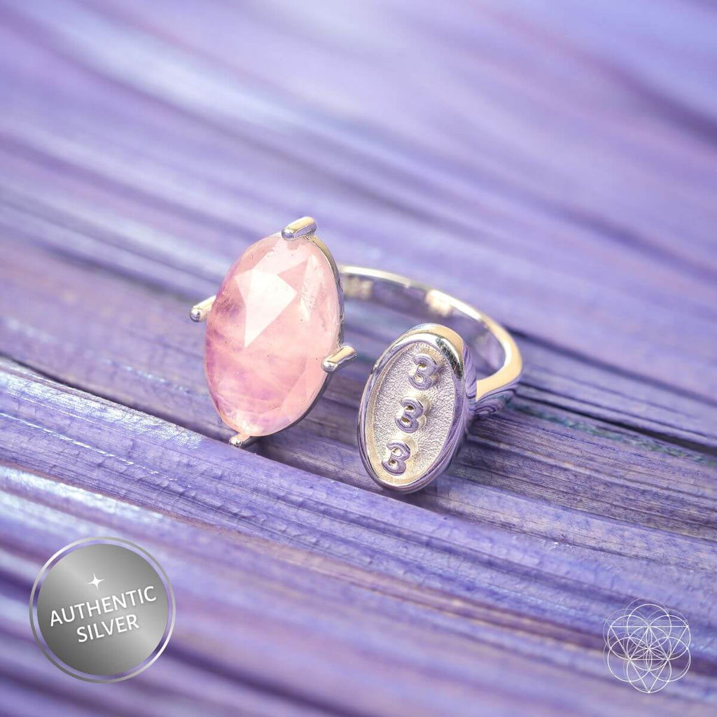 I Am Resilient: 333 Angel Number Silver Ring of Celestial Support - Pileggi on the Square Salon Powered by Gatto Salon Group