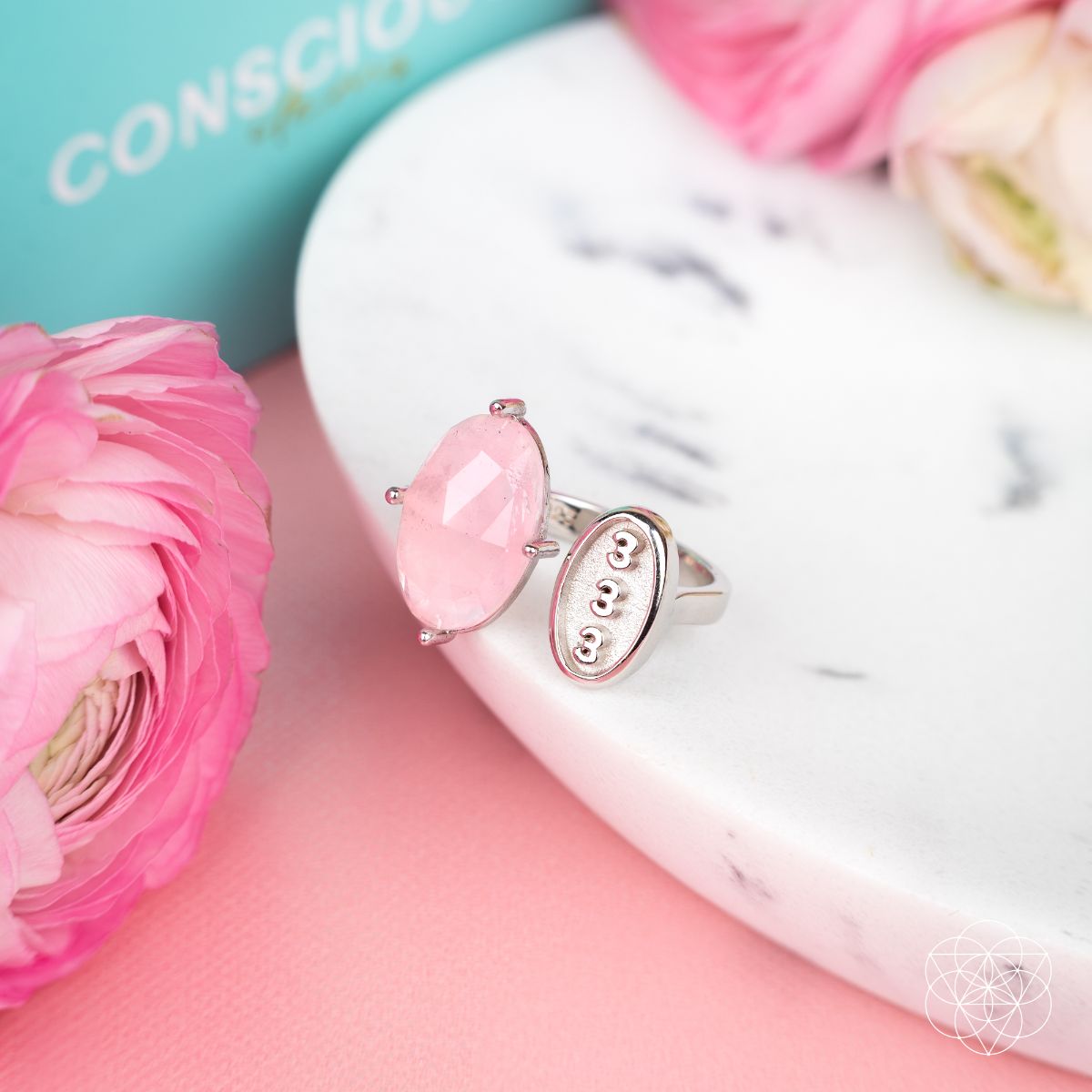 I Am Resilient: 333 Angel Number Silver Ring of Celestial Support - Pileggi on the Square Salon Powered by Gatto Salon Group