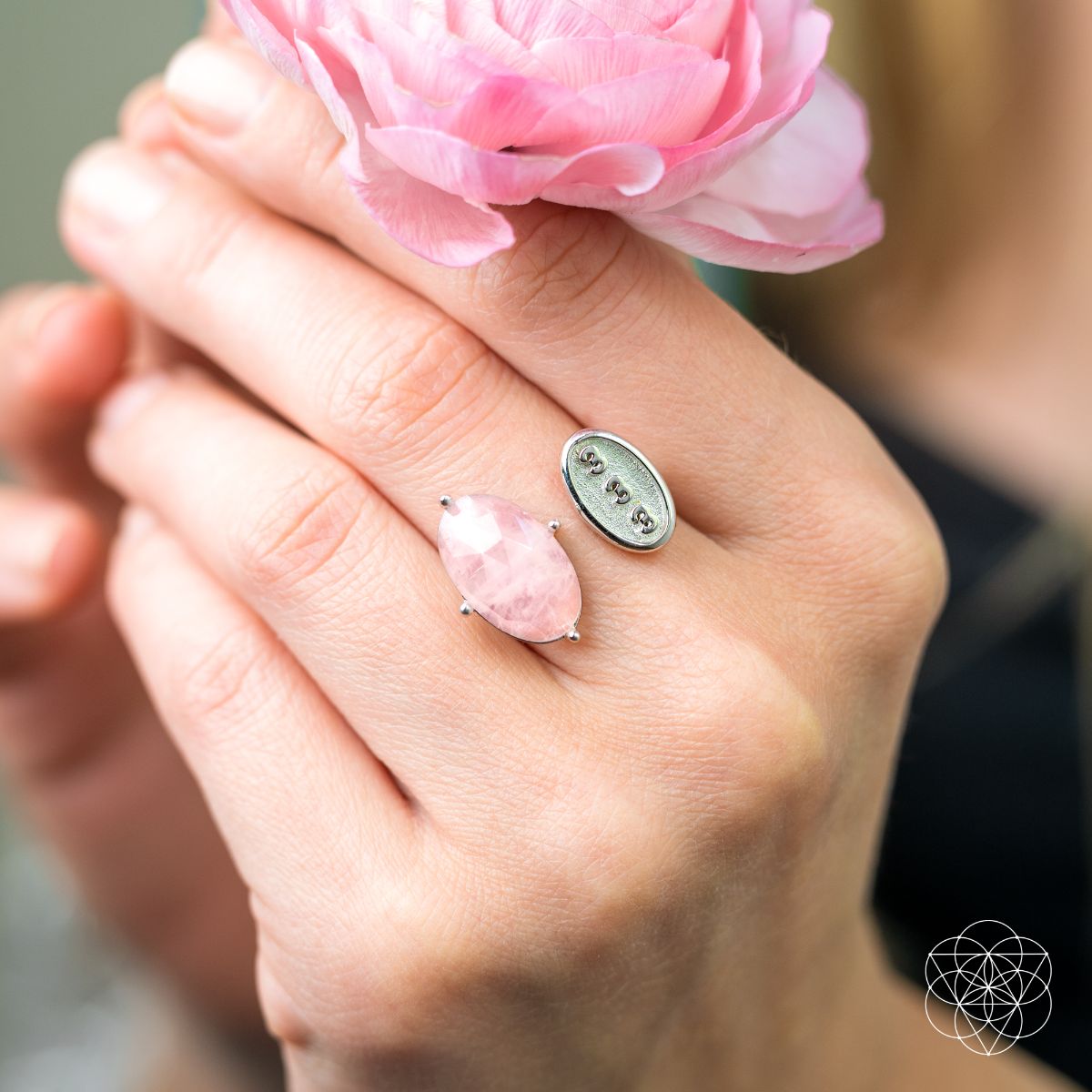 I Am Resilient: 333 Angel Number Silver Ring of Celestial Support - Pileggi on the Square Salon Powered by Gatto Salon Group