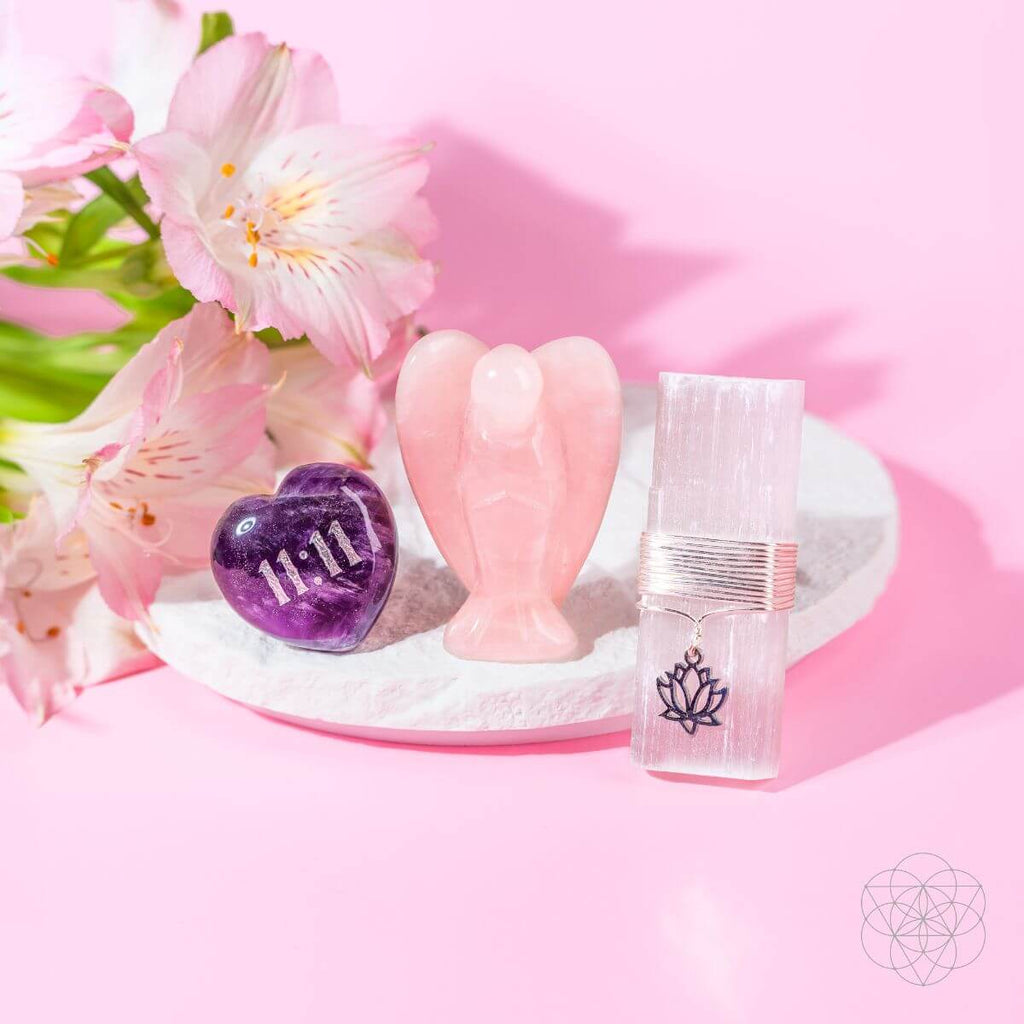 I Am Very Lucky - 11:11 Blessed Car Crystal Kit - Pileggi on the Square Salon Powered by Gatto Salon Group