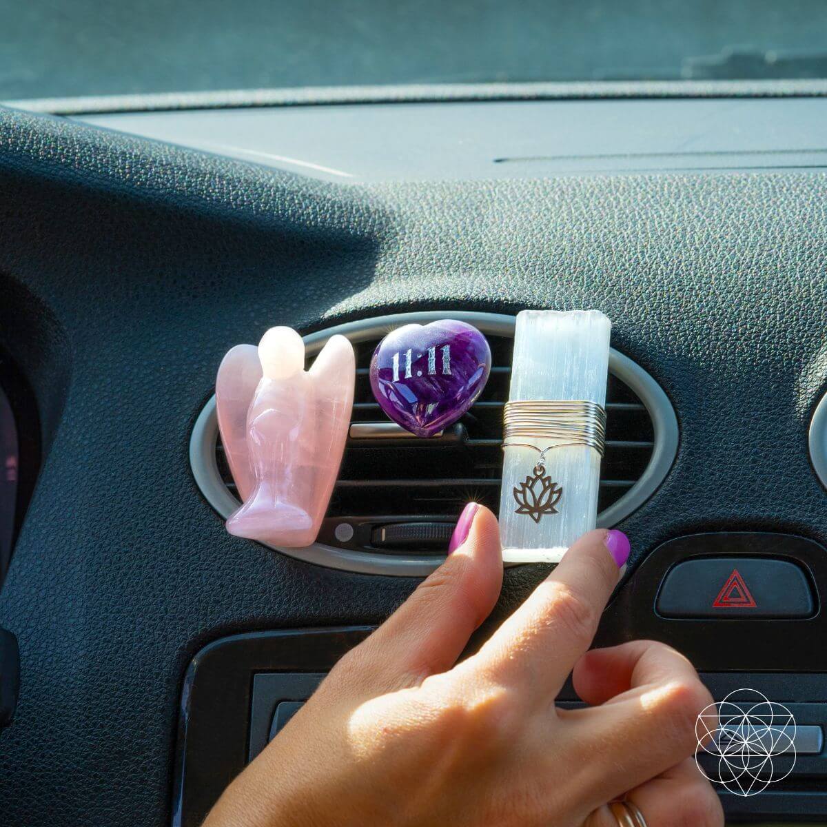 I Am Very Lucky - 11:11 Blessed Car Crystal Kit - Pileggi on the Square Salon Powered by Gatto Salon Group