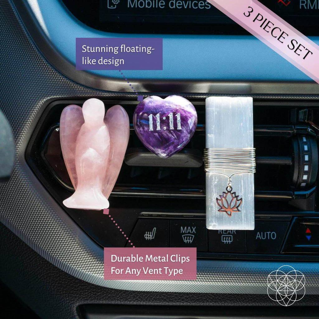I Am Very Lucky - 11:11 Blessed Car Crystal Kit - Pileggi on the Square Salon Powered by Gatto Salon Group