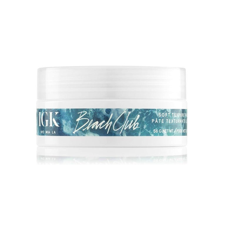 IGK Beach Club Soft Texture Paste 2oz - Pileggi on the Square Salon Powered by Gatto Salon Group