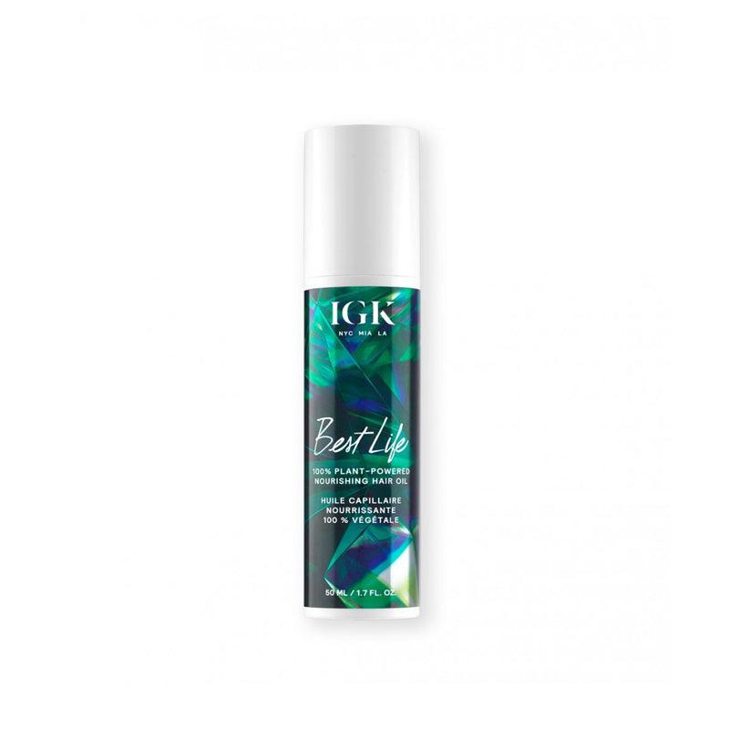 IGK Best Life 100% Plant - Powered Nourishing Hair Oil 1.4oz - Pileggi on the Square Salon Powered by Gatto Salon Group